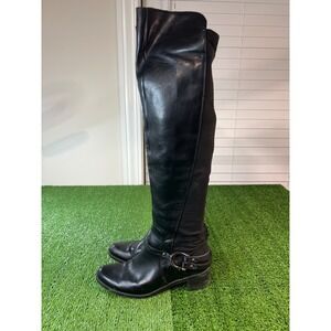 Marc Fischer Black Over The Knee Boots Women's Fashion Knee High Boot Size‎ 7